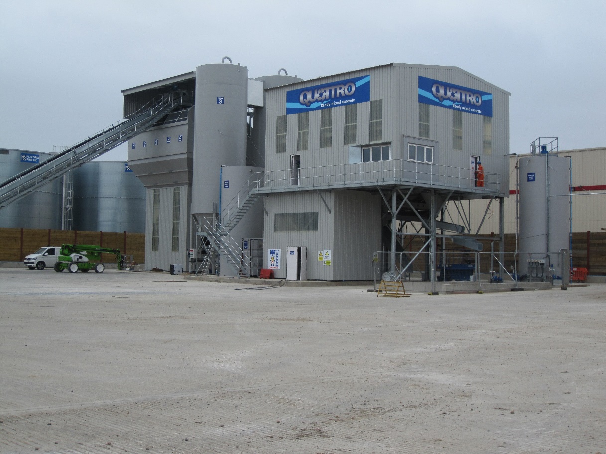 Batching plant for Quattro Hayes